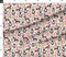 Various Fabrics by the Yard or Fat Quarter Pitbull Floral Large Dogs Breeds Pitbulls Pet Portrait Custom Printed Fabric by Spoonflower